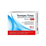 Телпрес Плюс, таблетки 12.5 мг+80 мг 56 шт