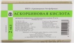 Аскорбиновая кислота, раствор для внутривенного и внутримышечного введения 50 мг/мл 2 мл 10 шт ампулы