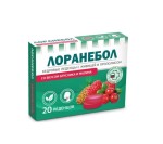 Лоранебол, леденцы 3.2 г 20 шт кедровые с живицей и прополисом со вкусом брусника и малина