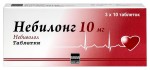 Небилонг, таблетки 10 мг 30 шт