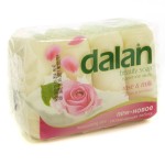 Мыло, Dalan (Далан) 90 г 4 шт Бьюти Роза молоко экопак