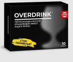Овердринк, OVER (ОВЕР) капсулы 10 шт БАД