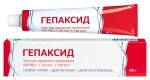 Гепаксид, гель для наружного применения 500 МЕ/г+25 мг/г+150 мг/г 45 г туба