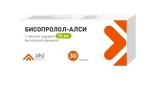 Бисопролол-АЛСИ, таблетки 10 мг 30 шт