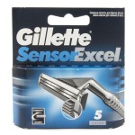 Кассеты для станков для бритья, Gillette (Жиллет) 5 шт сенсор эксель